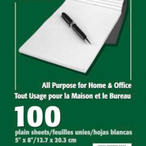 Plain Writing Tablet 100 Sheet