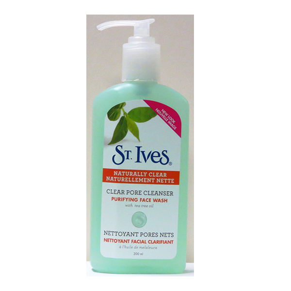 ST. Ives Clear Pore Cleanser Purifying Face Wash with Tea ...