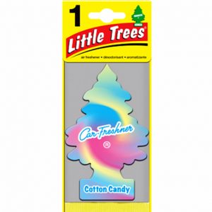 LITTLE TREE CAR AIR FRESHENER COTTON CANDY