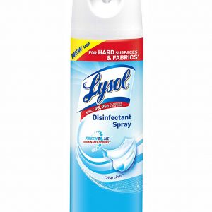 Lysol Disinfectant Spray and Odour Eliminator, Crisp Linen, 350 Grams