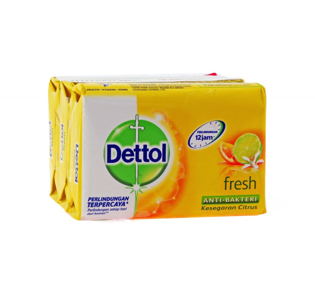 Dettol Fresh Antibacterial Soap 3pk x 105gr